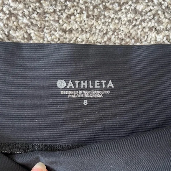Athleta Sutton Joggers - Black Gorpcore Athleisure Hiking Travel Pants - Size 8 - Picture 11 of 16